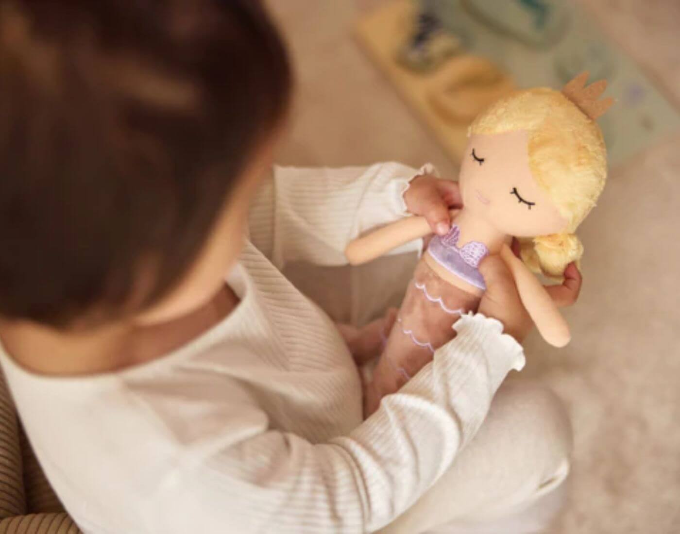 jollein-puppe-meerjungfrau-2-1 Kuschelpuppe - Meerjungfrau Ella