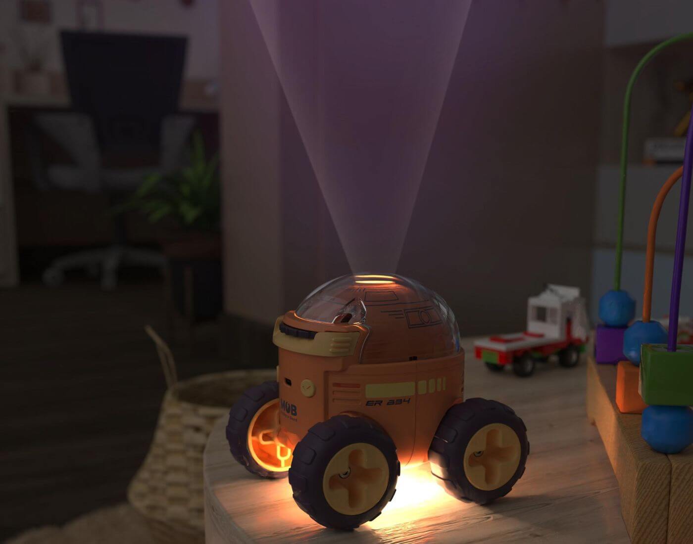 MOB Projektor Space Rover History