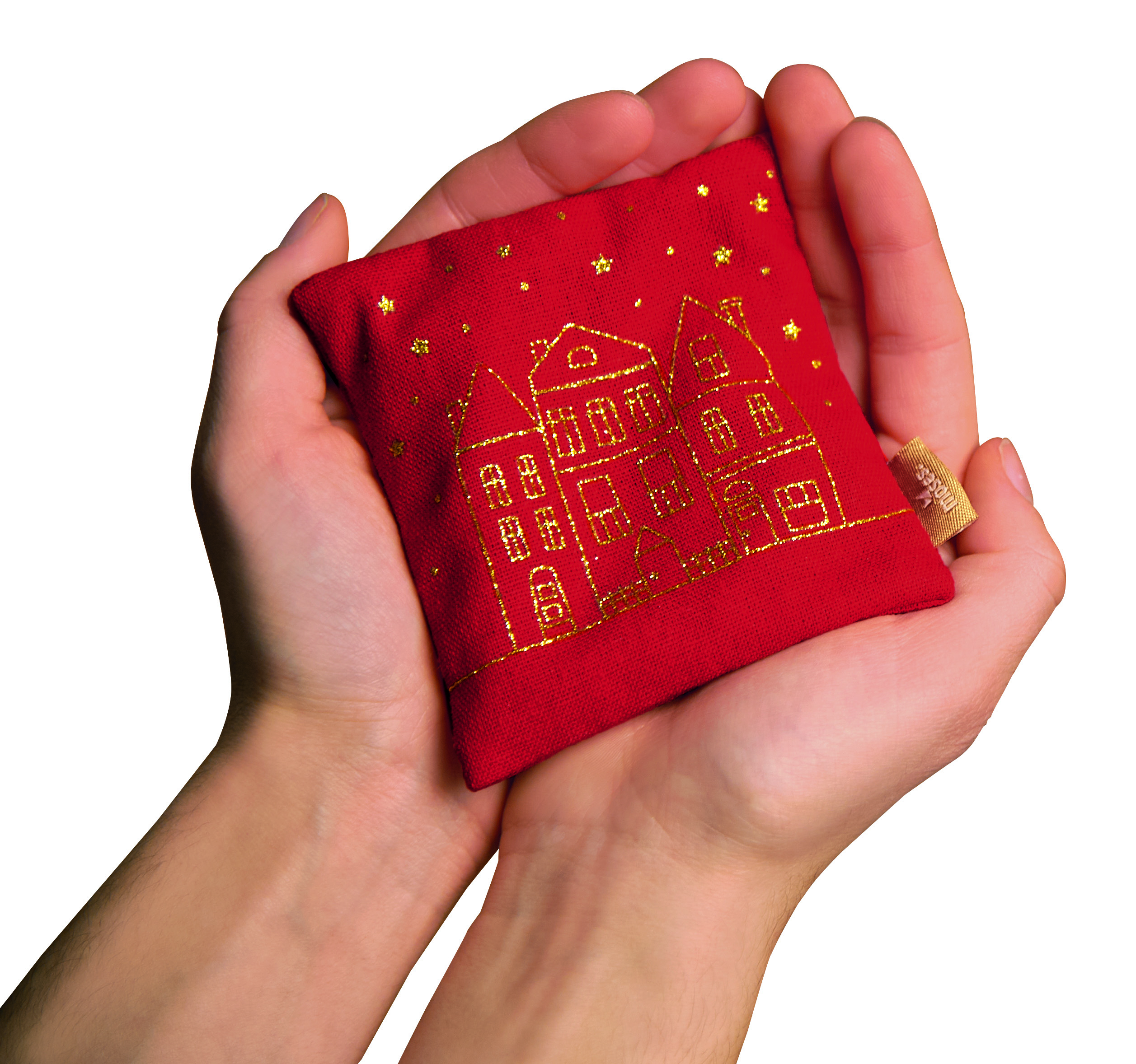 Kirschkernkissen Winterwunder Rot oder Beige