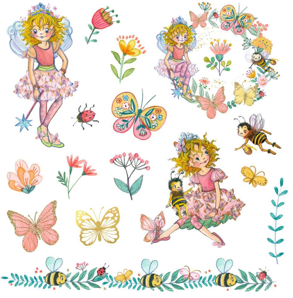 Tattoos - Prinzessin Lillifee (Schmetterling)