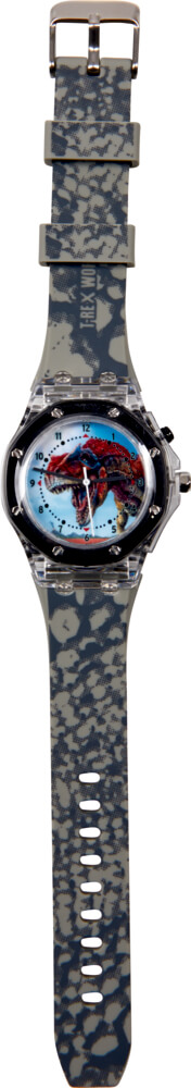 Armbanduhr - T-Rex World (mit bunter Blinkfunktion)