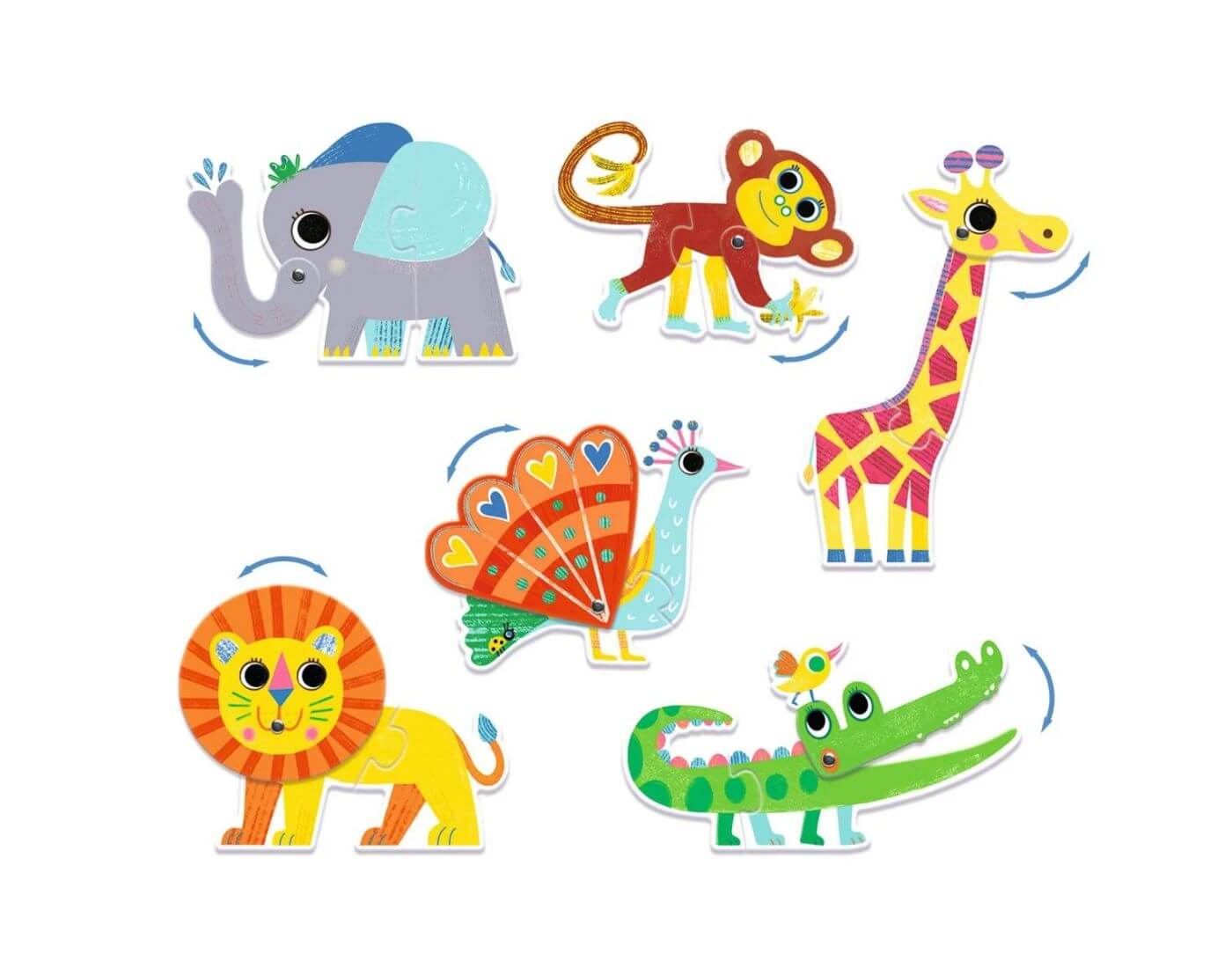 Lernspiel: Puzzle duo: Articulo Animo