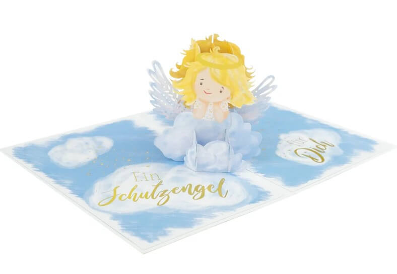 Simsalabim 3D Karte Schutzengel für dich