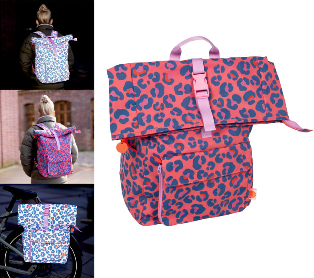 Fahrradrucksack Leo bunt - shine bright Fahrradrucksack Leo bunt - shine bright