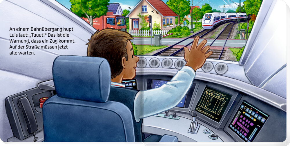 So viele große Fahrzeuge bei der Arbeit