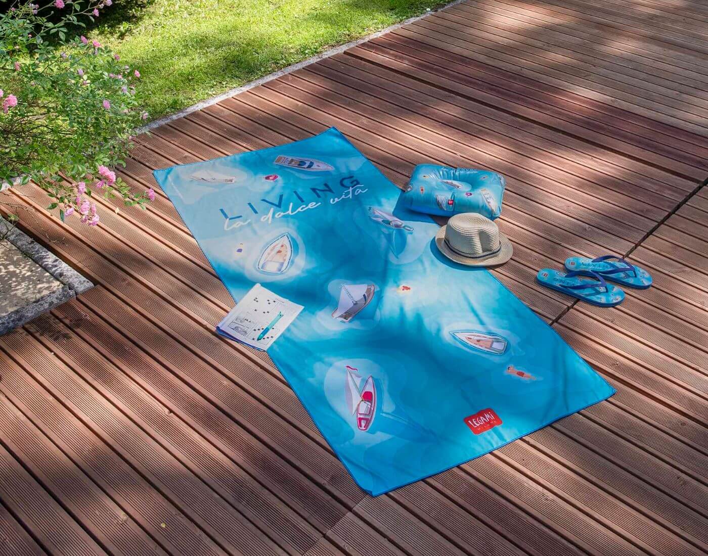 Strandtuch - Good Vibes - Dolce Vita Strandtuch - Good Vibes - Dolce Vita