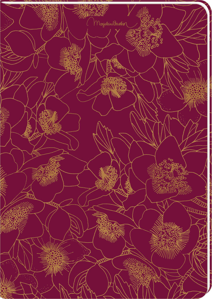 Notizhefte DIN A5 - Blütenzauber (M. Bastin) (einzeln)