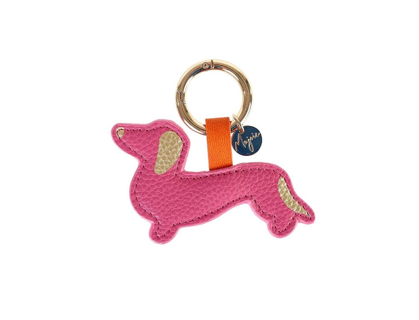 Majoie Schlüsselanhänger Dackel Pink