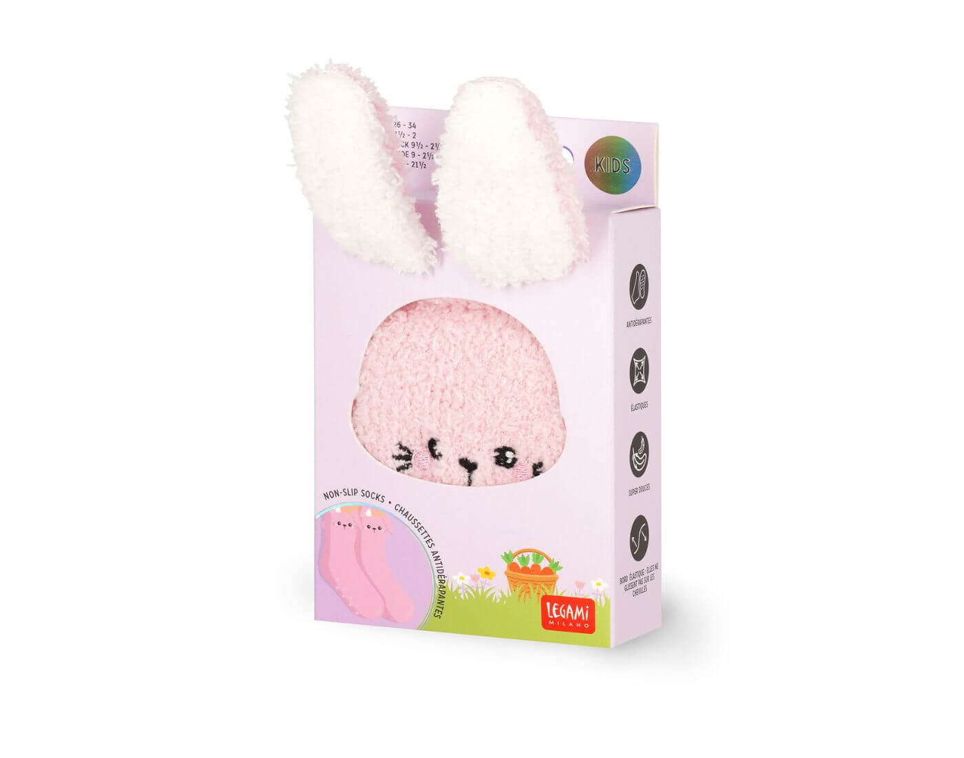 Rutschfeste Socken - Bunny - Größe 26-34
