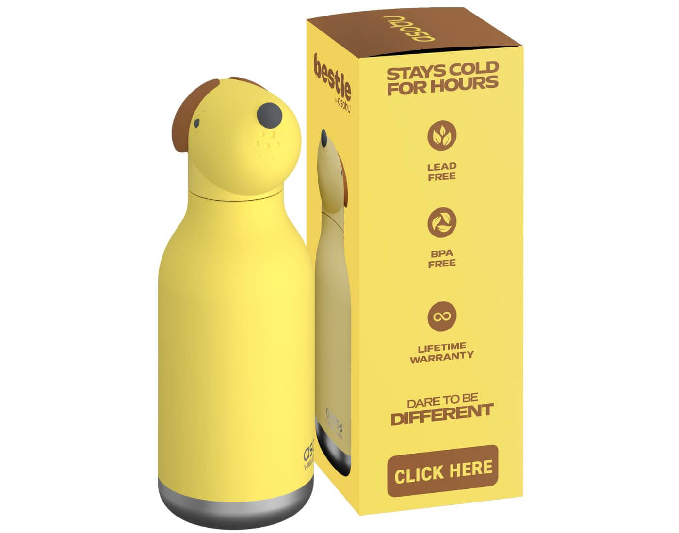 Bestie Trinkflasche Hund Bestie Trinkflasche Hund