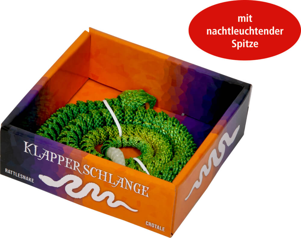Klapperschlange - Kristalltier (einzeln)