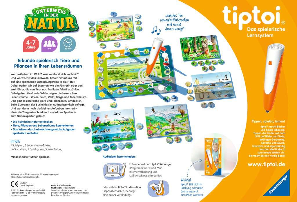 tiptoi® Unterwegs in der Natur