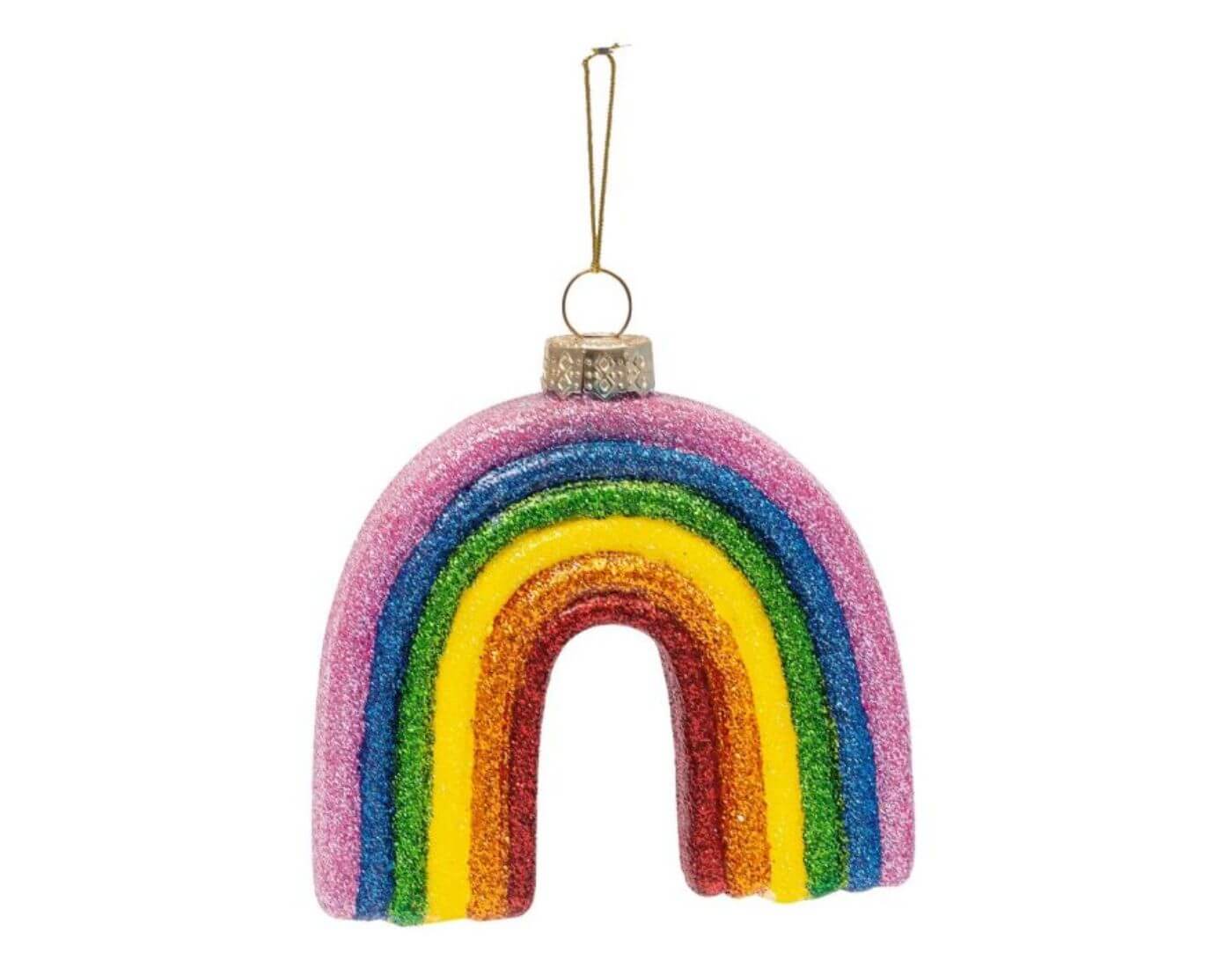 Anhänger Glitzer-Rainbow