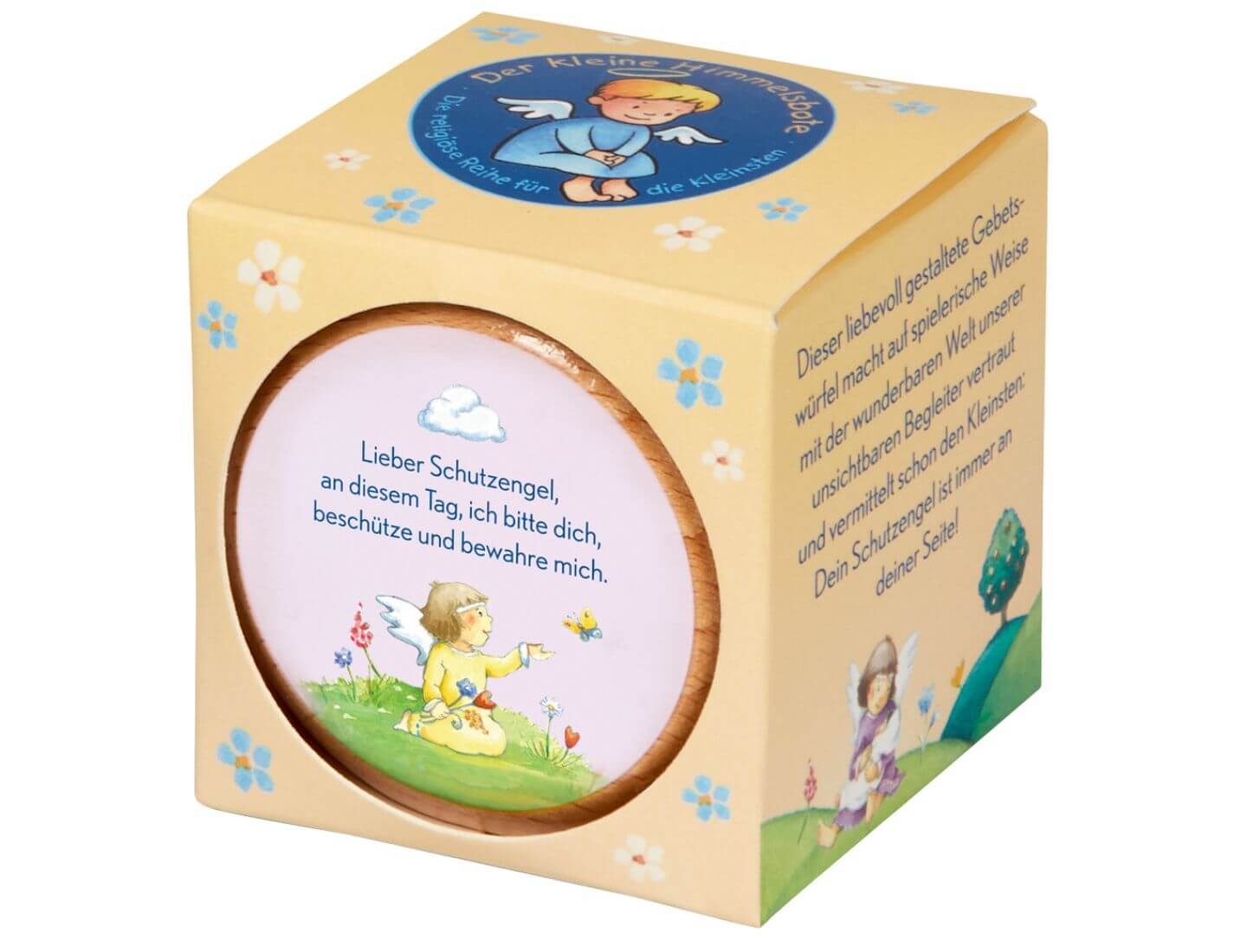 Gebetswürfel: Behüte mich, lieber Schutzengel (Kleiner Himmelsbote)