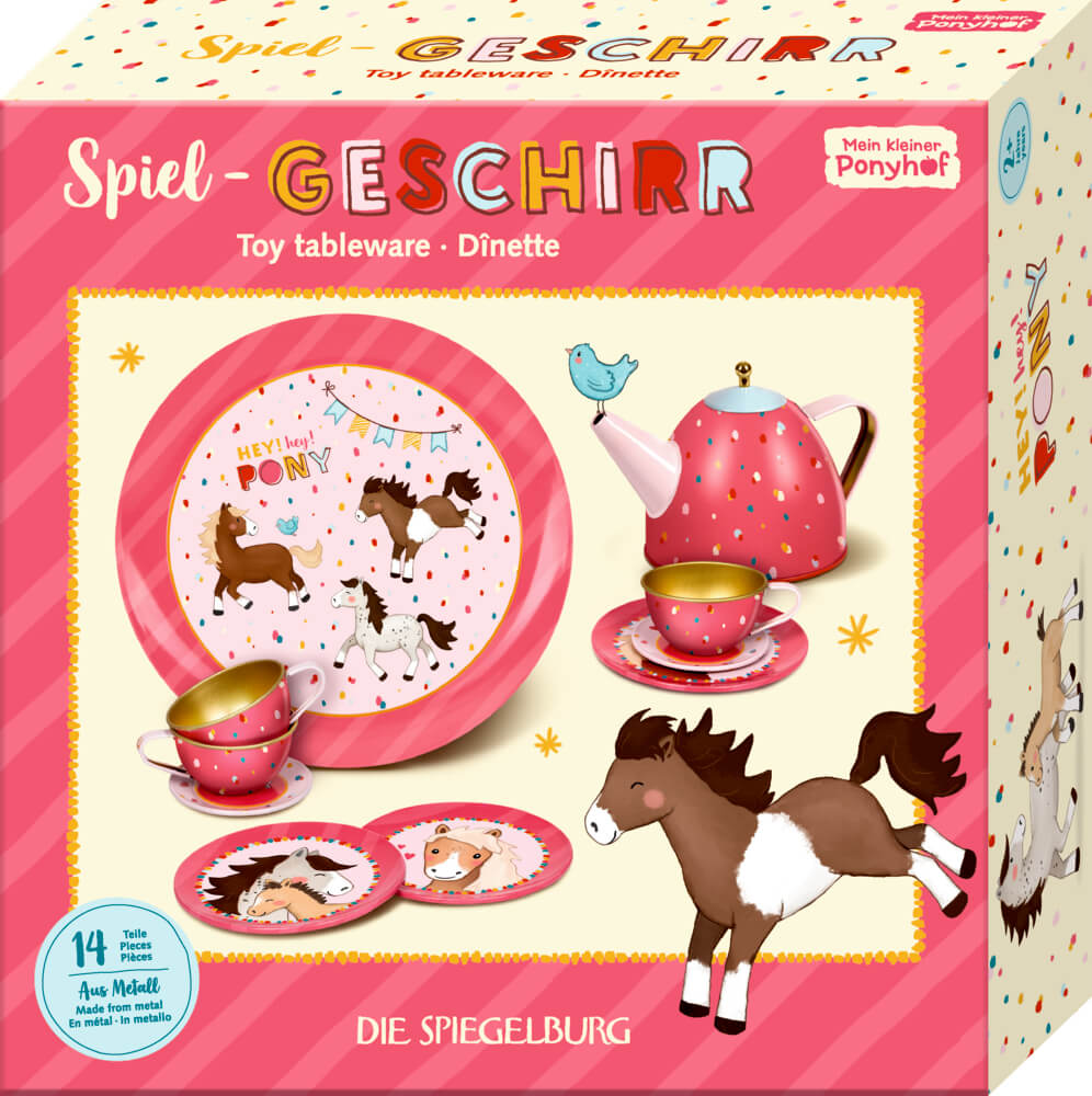 4029753183828 Spielgeschirr - Mein kleine Ponyhof