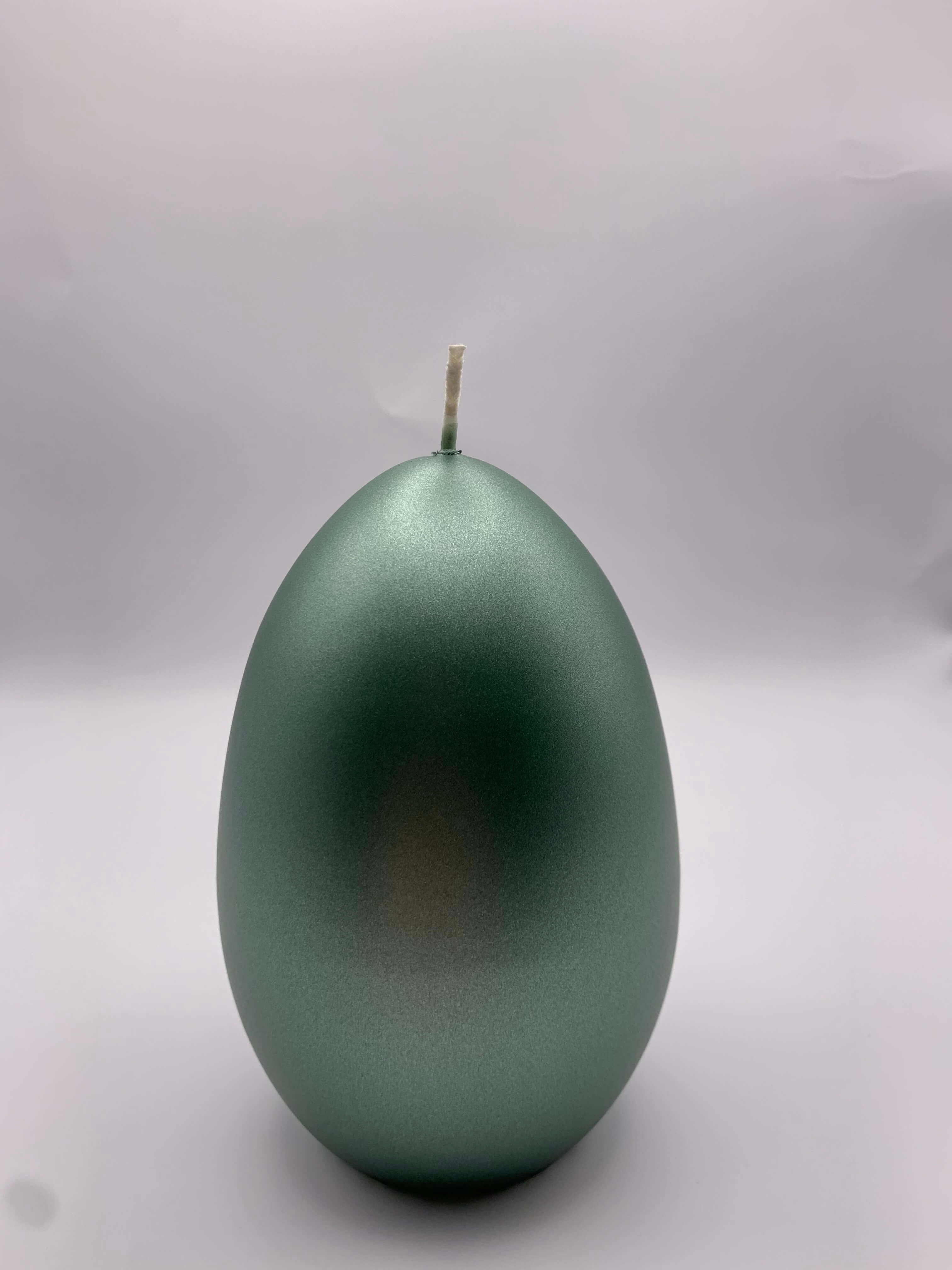 Gelackte Eikerze M Linde Metallic