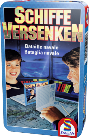 Schiffe versenken, Bring-Mich-Mit-Spiel in Metalldose