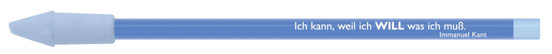 Bleistift Serie-blau Will