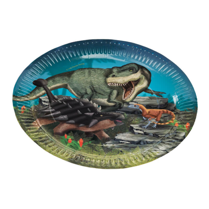 Party-Teller T-Rex, 8-teilig