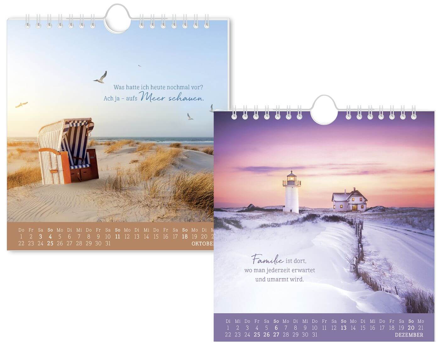 Postkartenkalender 2026 Strandgut