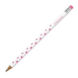 Bleistift Sterne Pink
