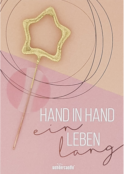 Hand in Hand Herzallerliebst Mini Wondercard