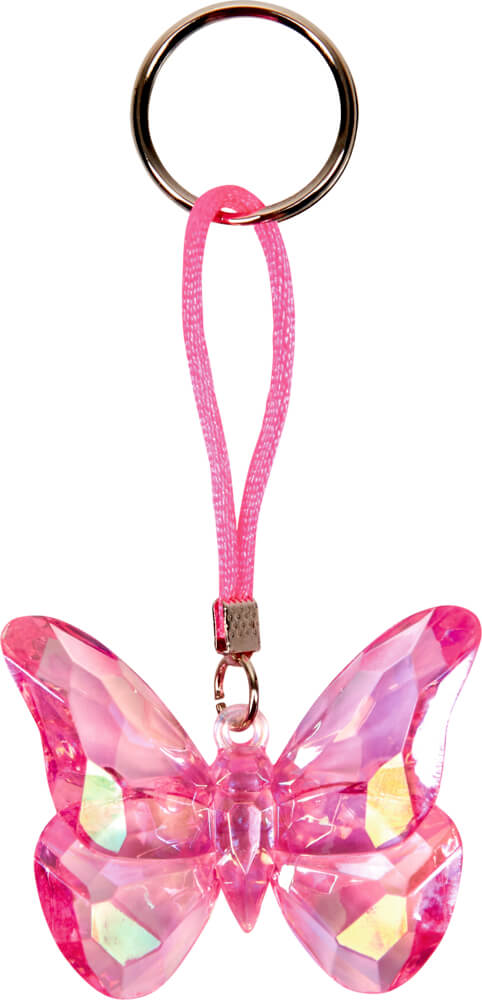 4029753184016_1 Diamant-Schlüsselanhänger Schmetterling - Prinzessin Lillifee (einzeln)