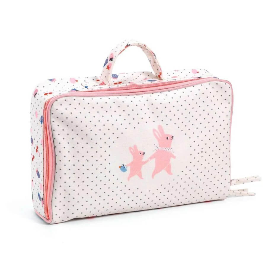 POMEA Puppe Vanille im Koffer