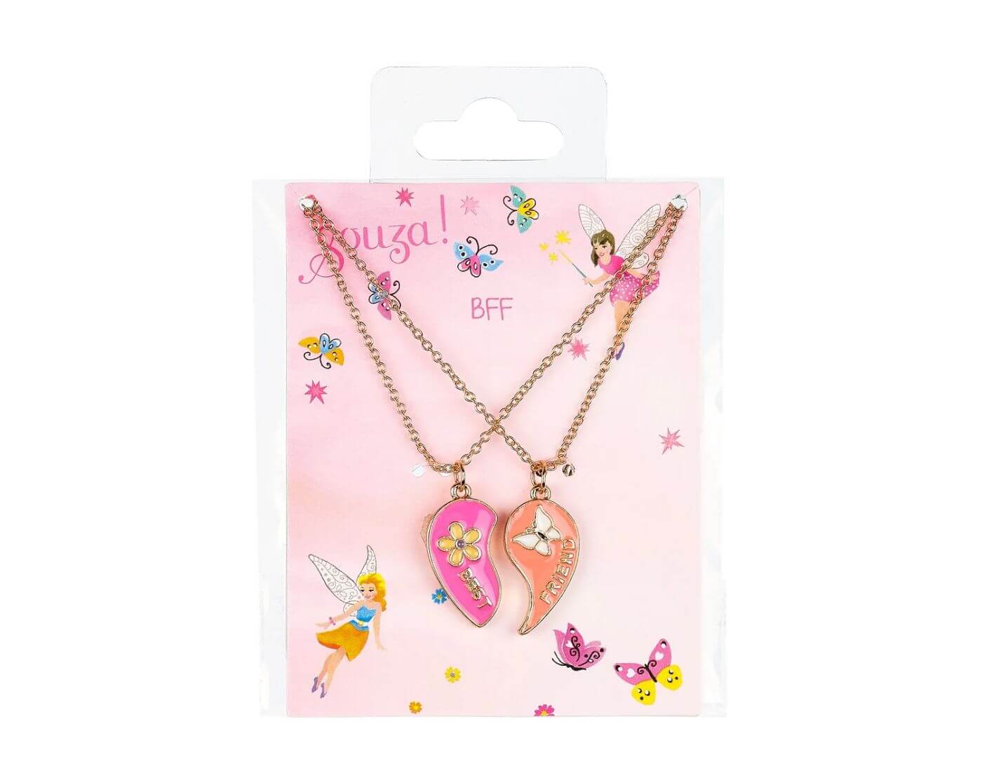 Geschenkset BFF Herz (2 Ketten)