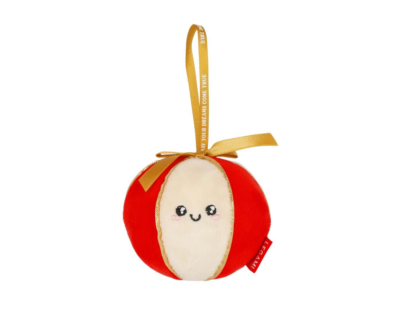 Weihnachtsdekoration aus Plüsch - Kugel - Oh-Oh-Ohrnaments