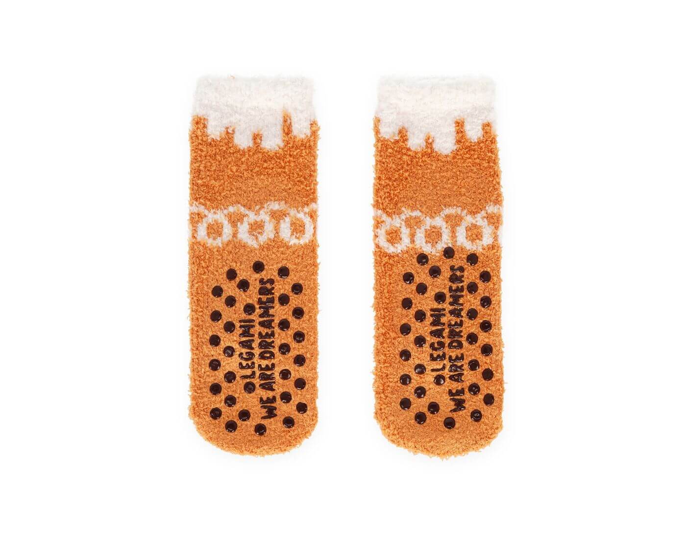 Rutschfeste Socken - Lebkuchen - Größe 26-34