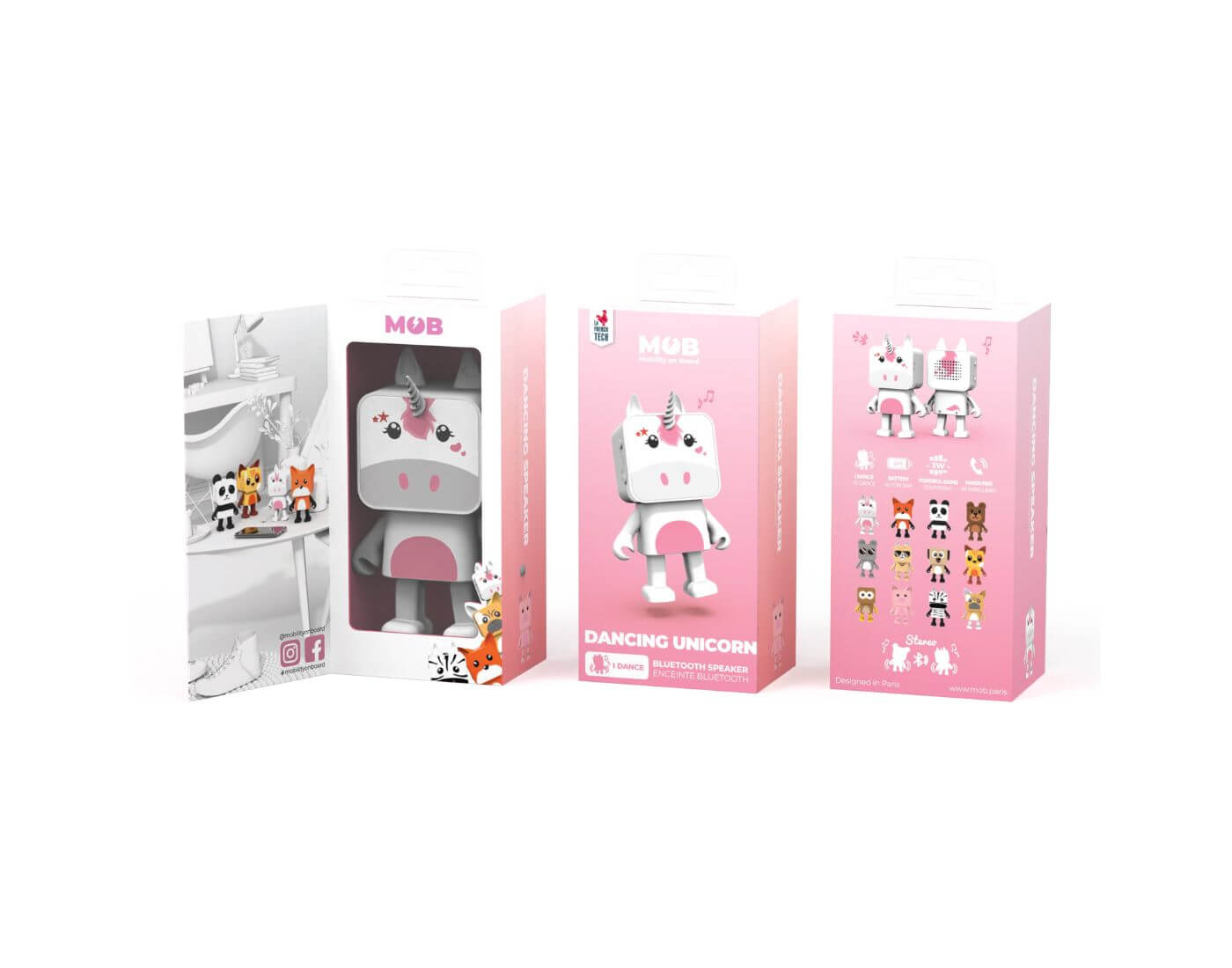 mob-speaker-einhorn-1-1 MOB Dancing Animal Speaker - Einhorn