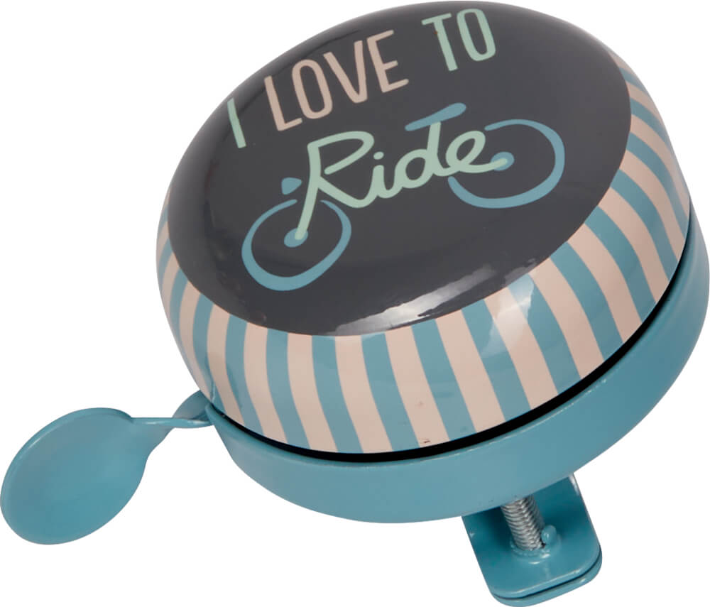 Kleine Fahrradklingel - I love to ride (Pimp my bike!)