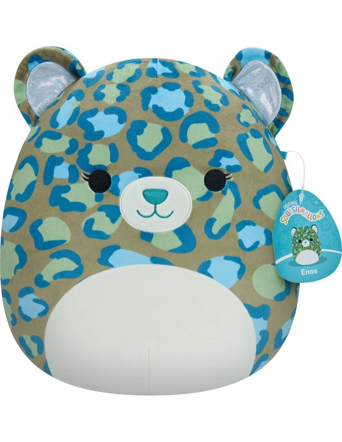 Squishmallows - Enos der dunkelgrüne Leopard 30 cm