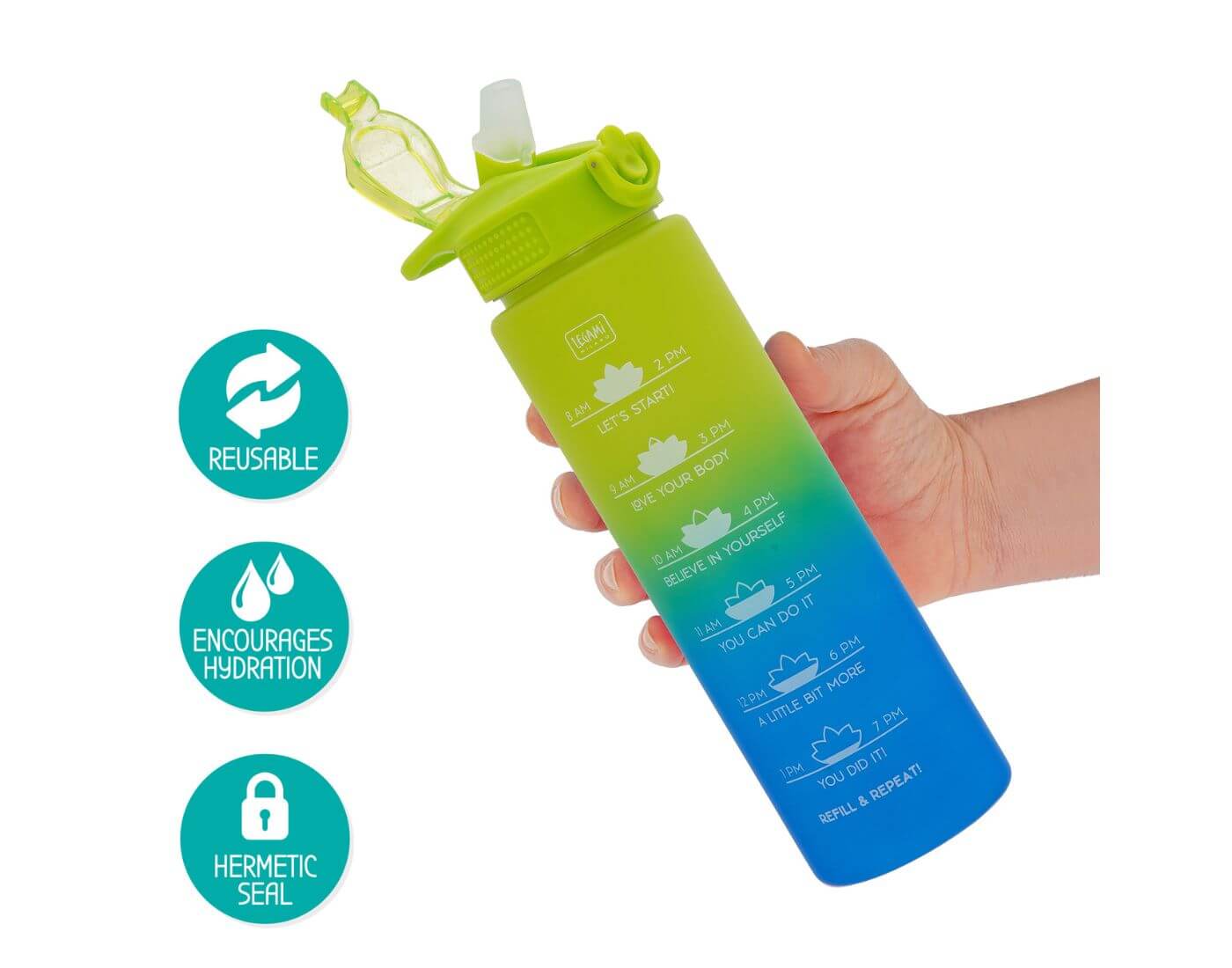legami-flasche-energy-2-1 Motivierende Trinkflasche - Love Yourself - Energy Boost