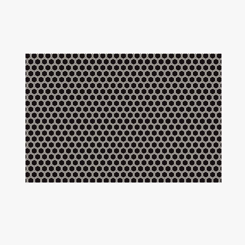 Geschirrtuch Hexagon