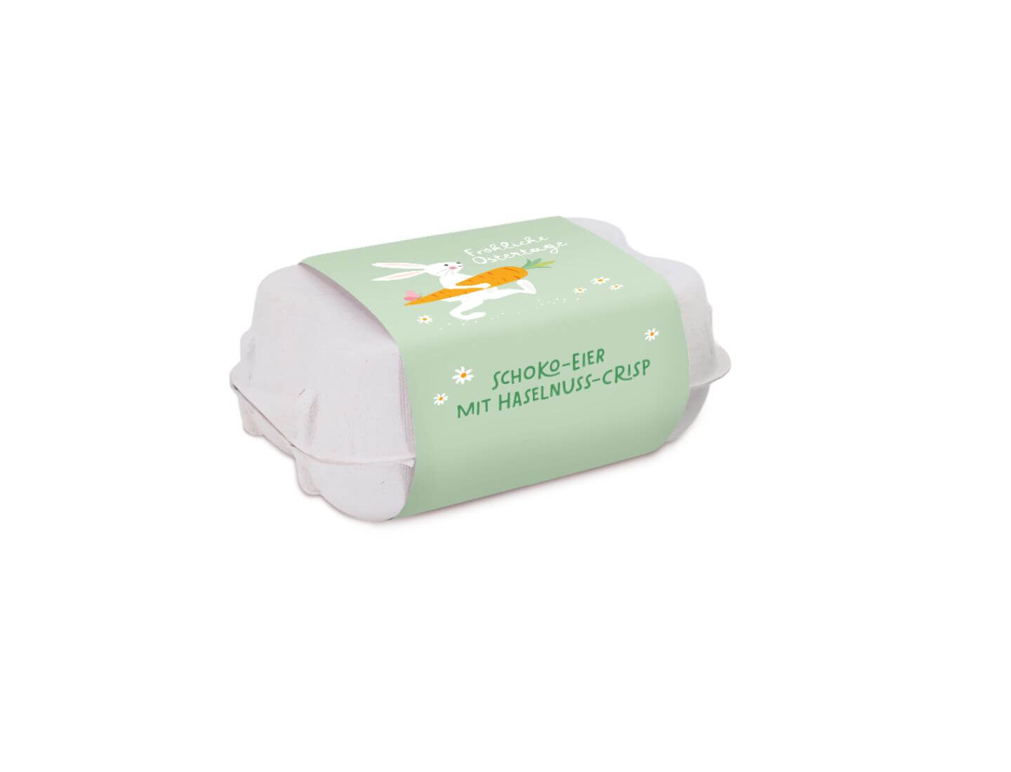 Schoko-Eier Fröhliche Ostertage