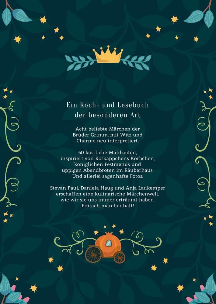 Meine Märchenküche - Ein Koch- und Lesebuch