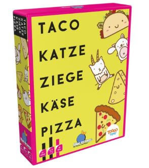Taco Katze Ziege Käse Pizza