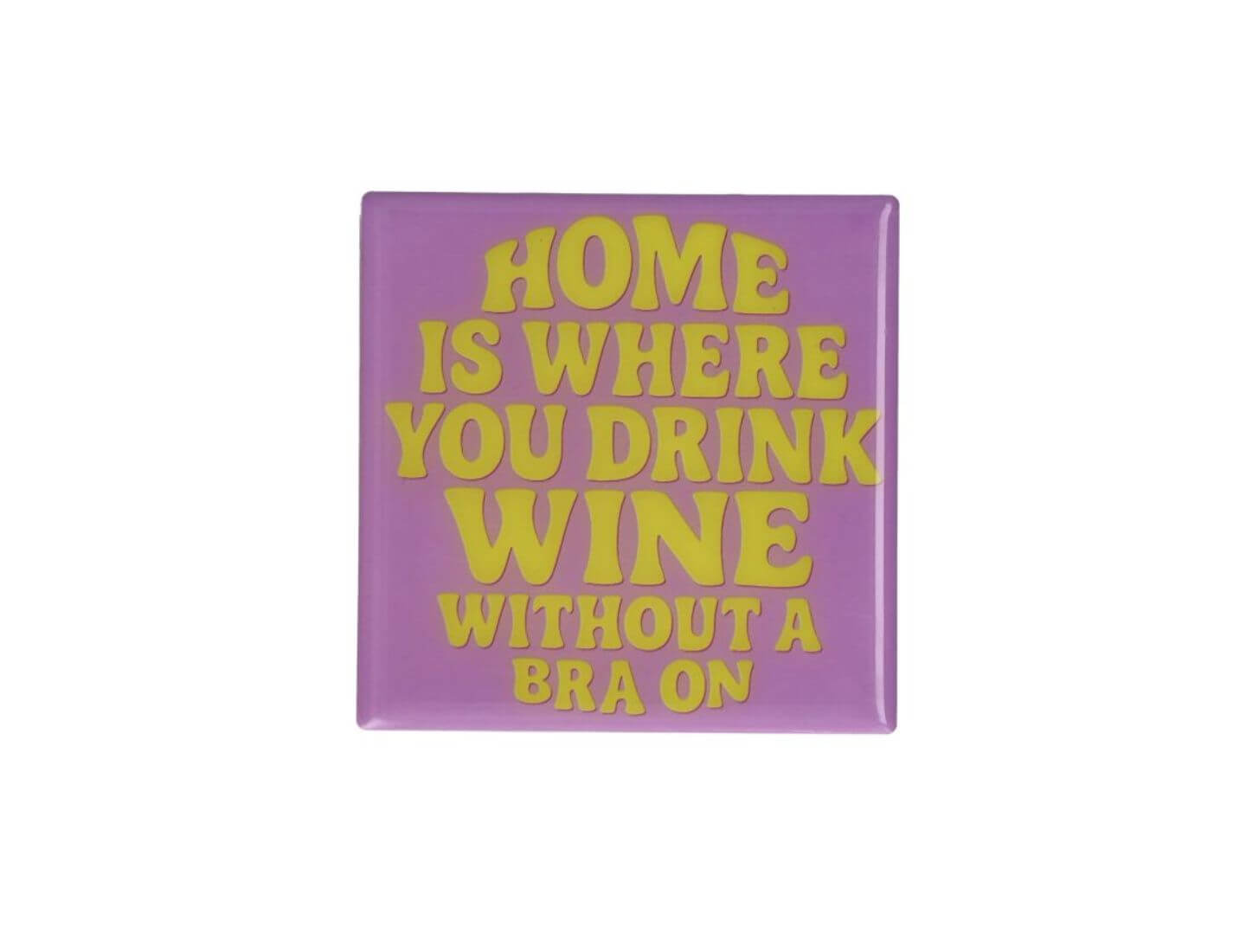 LOVE TILES Untersetzer, Home - lila