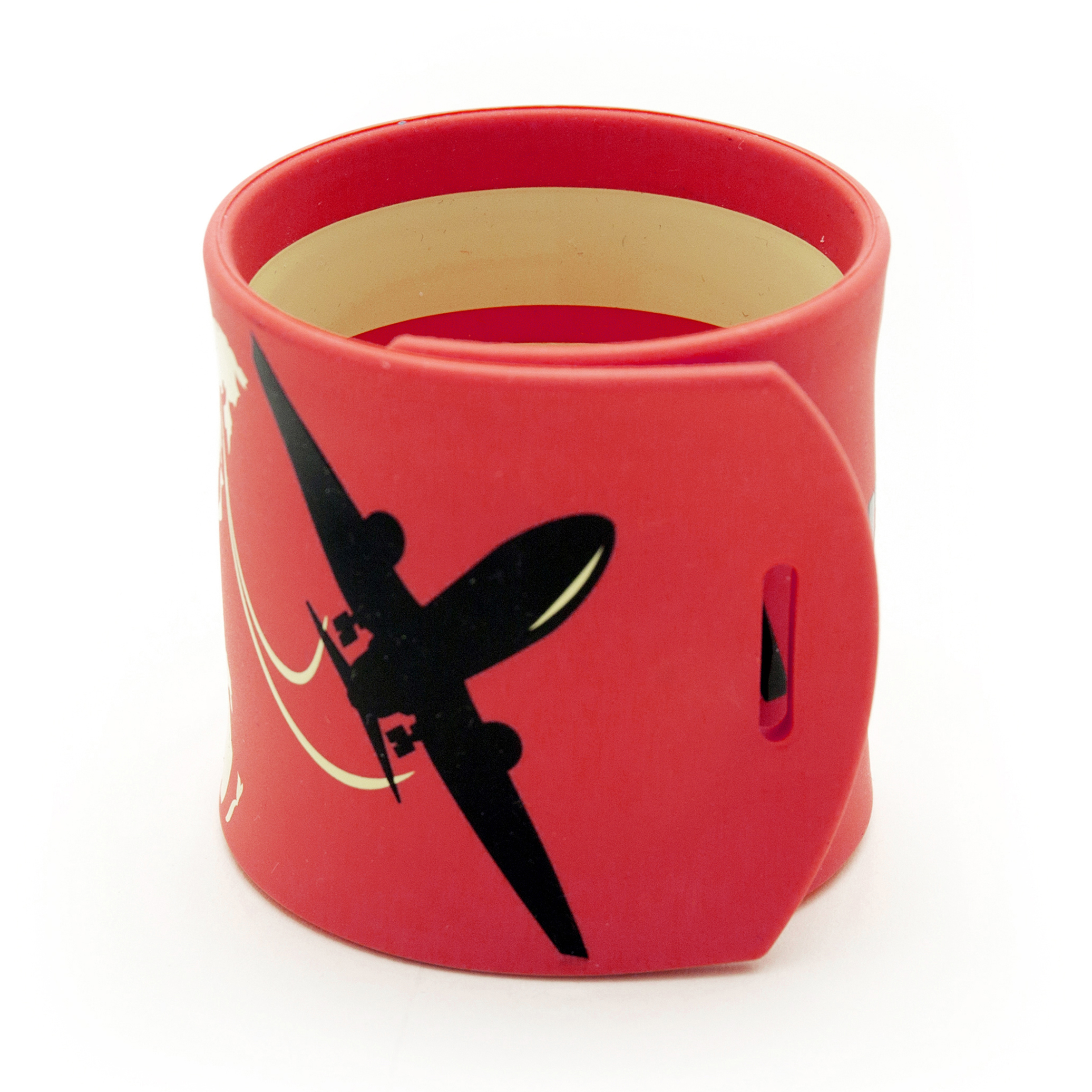 TT63-RD_WB2 Gepäckanhänger Slap rot