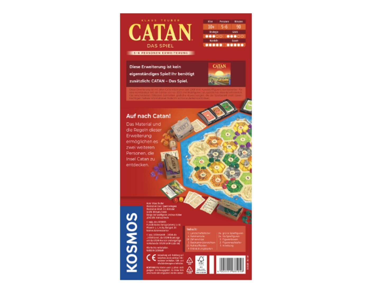 CATAN - Das Spiel - 5-6 Personen Erweiterung