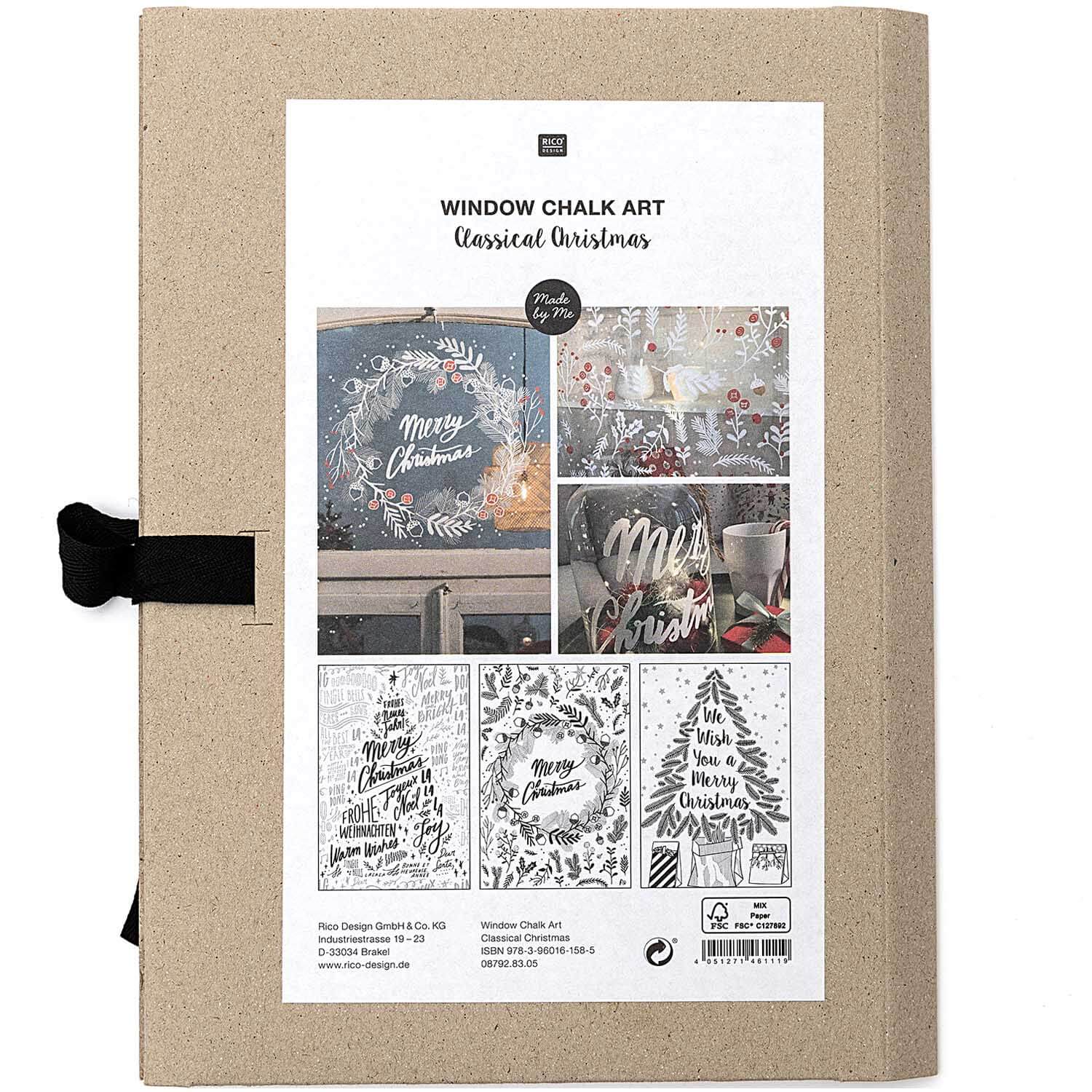 window-chalk-art-vorlagen-2-1 Vorlagenmappe Classical Christmas Fenster- und Glasmalerei mit Kreidestiften