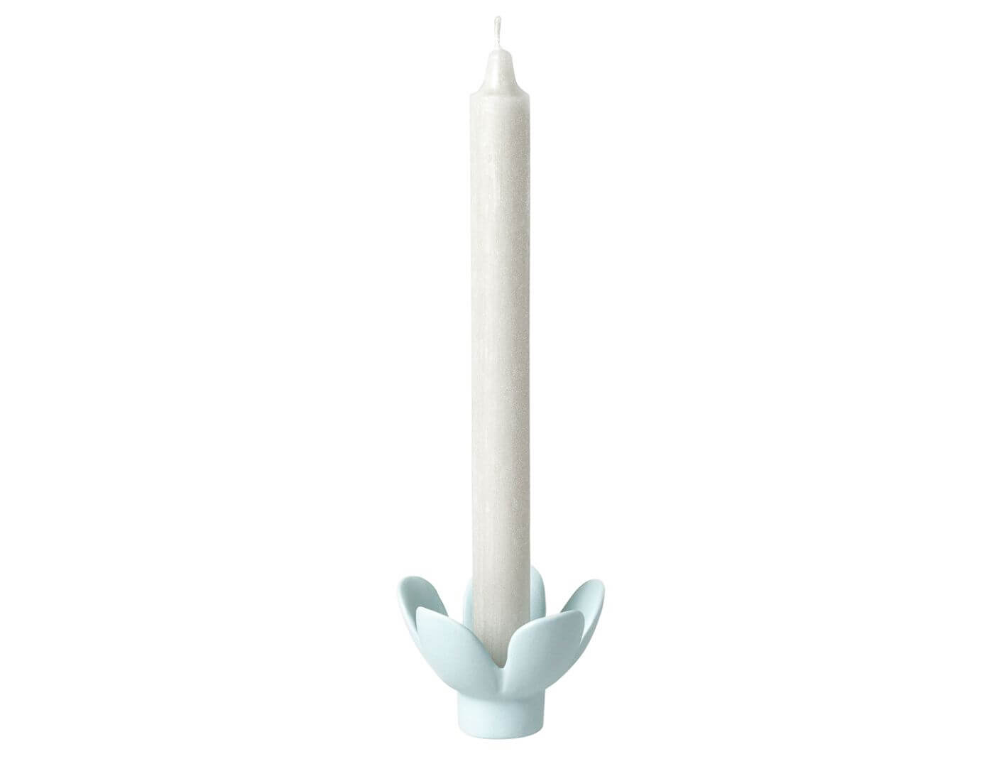 Colourful.Kerzenhalter Blume  - Blau