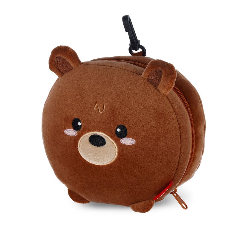 CTP0002_4 Reisekissen mit Schlafmaske - TEDDY BEAR Bär