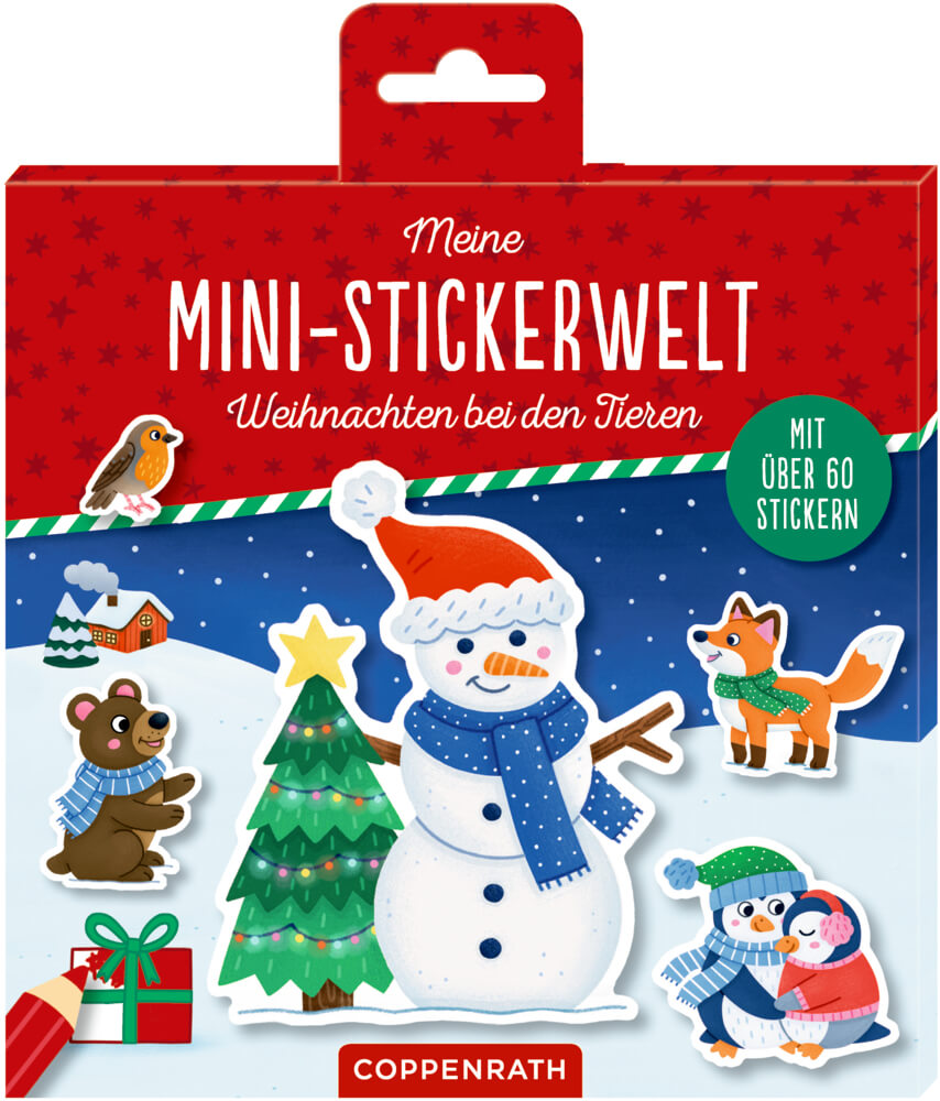 4050003952307-1 Meine Mini-Stickerwelt - Weihnachten bei den Tieren