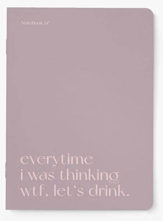 ty5 Notizheft - Let's Drink