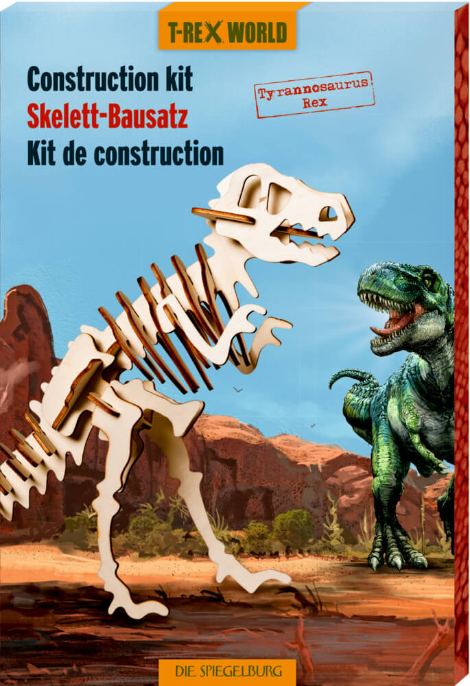 4029753188397 Skelett-Bausatz Tyrannosaurus Rex - T-Rex World