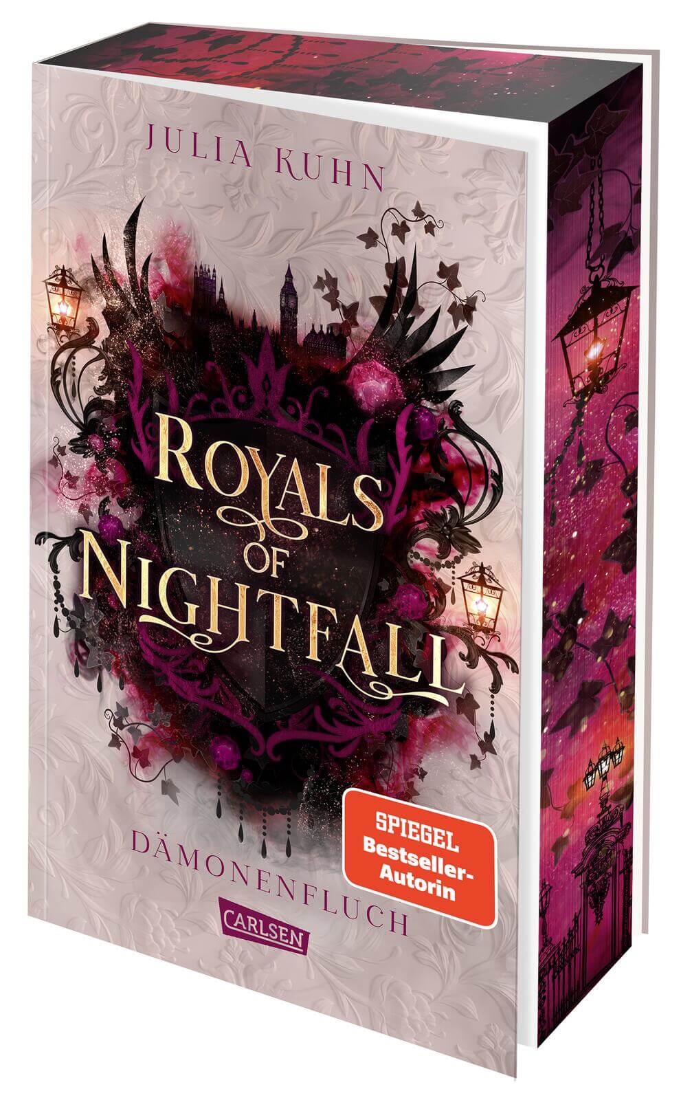 Julia Kuhn: Royals of Nightfall. Dämonenfluch (Royal Shadows 1) (mit Farbschnitt)