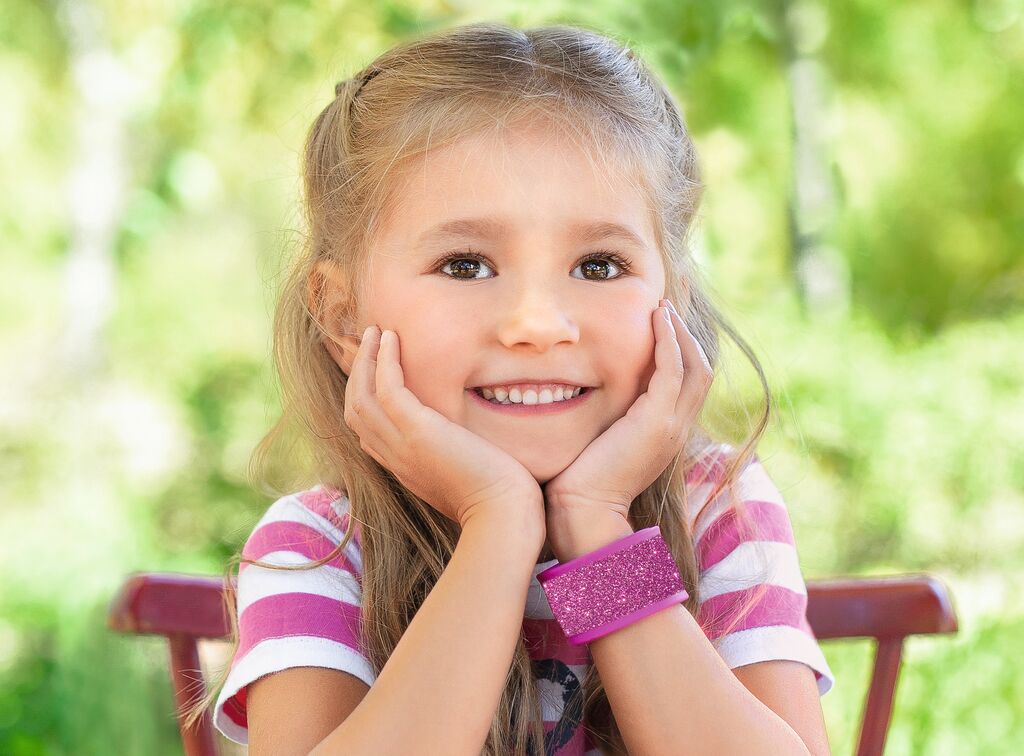26199_pink_Stimmung Schnapp-Armband Lineal (versch. Farben)
